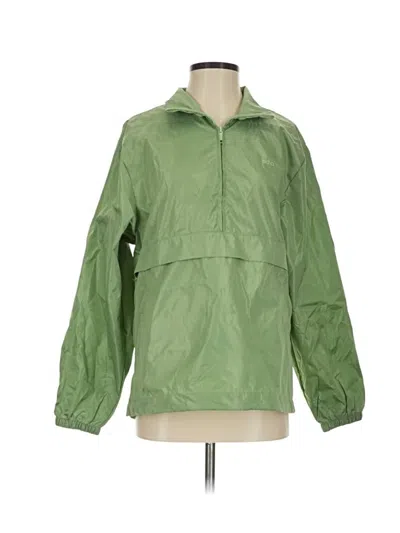 Pre-owned Assorted Brands Windbreaker Jacket In Green