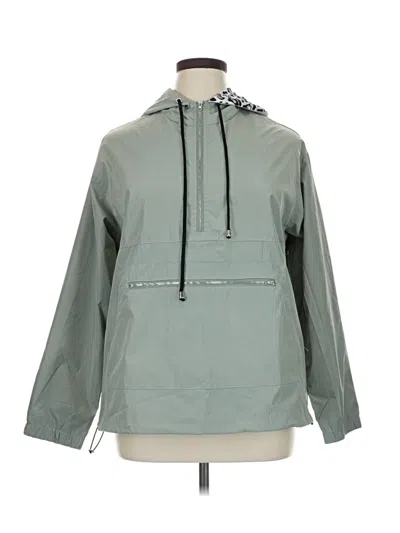 Pre-owned Assorted Brands Windbreaker Jacket In Green