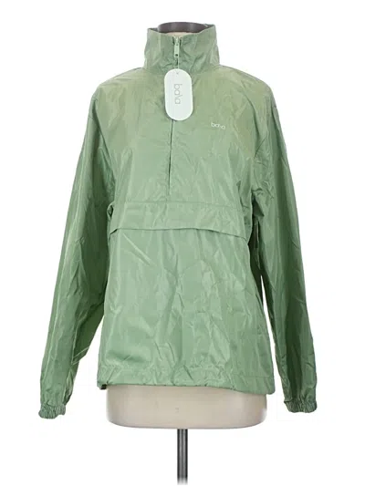 Pre-owned Assorted Brands Windbreaker Jacket In Green