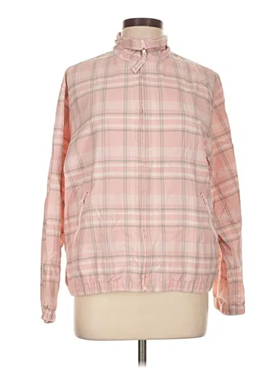 Pre-owned Assorted Brands Windbreaker Jacket In Pink