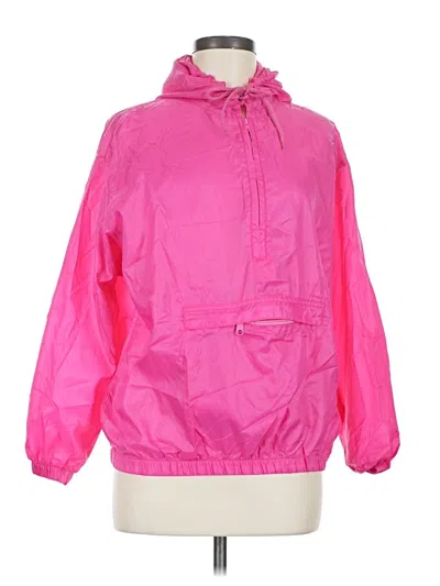 Pre-owned Assorted Brands Windbreaker Jacket In Pink
