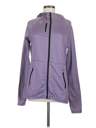 Pre-owned Assorted Brands Windbreaker Jacket In Purple
