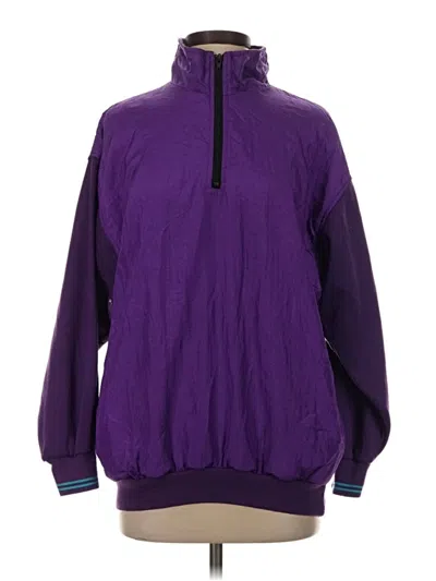 Pre-owned Assorted Brands Windbreaker Jacket In Purple