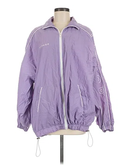 Pre-owned Assorted Brands Windbreaker Jacket In Purple