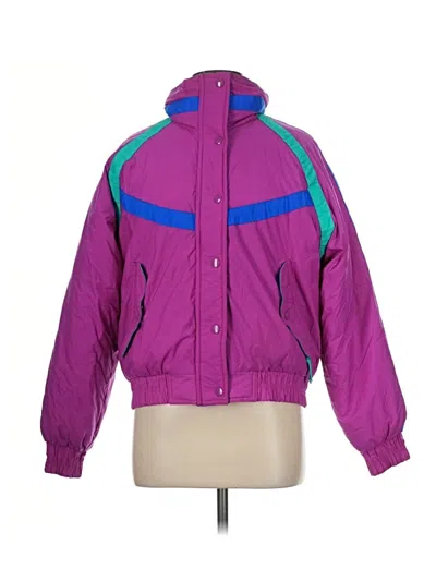 Pre-owned Assorted Brands Windbreaker Jacket In Purple