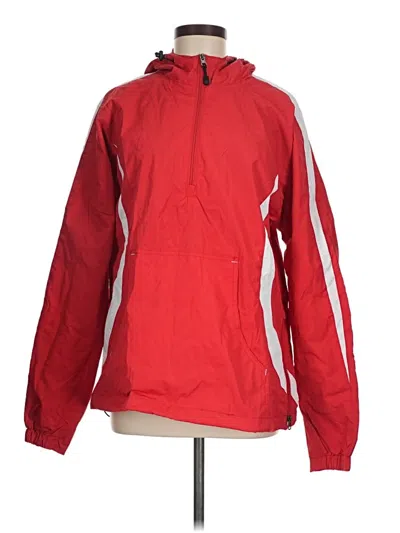 Pre-owned Assorted Brands Windbreaker Jacket In Red