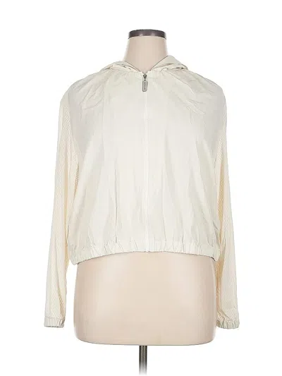 Pre-owned Assorted Brands Windbreaker Jacket In White