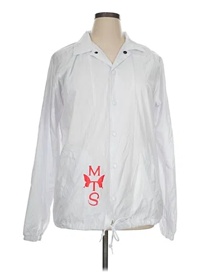 Pre-owned Assorted Brands Windbreaker Jacket In White