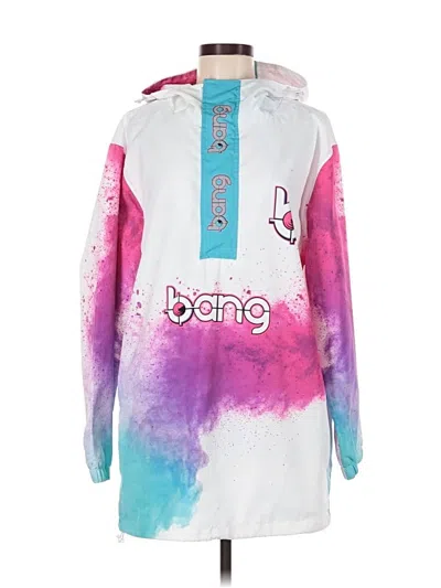 Pre-owned Assorted Brands Windbreaker Jacket In White