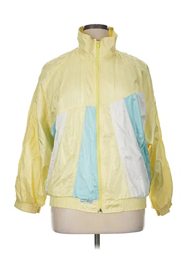 Pre-owned Assorted Brands Windbreaker Jacket In Yellow