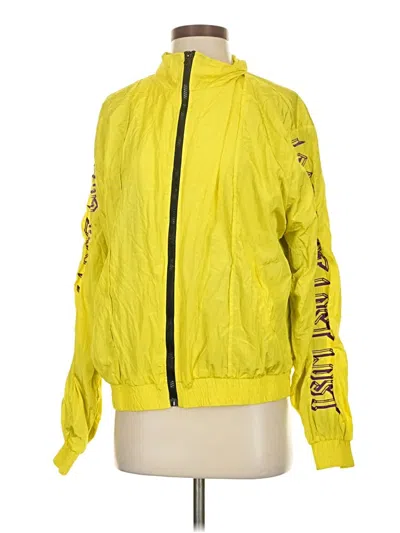 Pre-owned Assorted Brands Windbreaker Jacket In Yellow