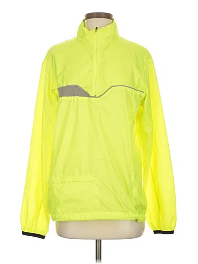 Pre-owned Assorted Brands Windbreaker Jacket In Yellow
