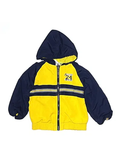 Pre-owned Assorted Brands Kids' Windbreaker Jacket In Yellow