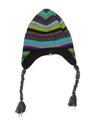 Pre-owned Assorted Brands Kids' Winter Hat In Green