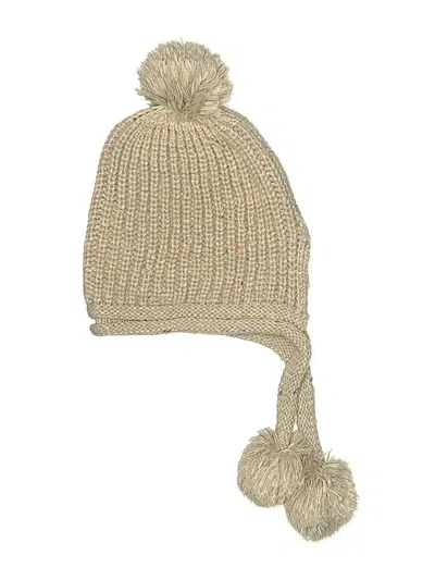 Pre-owned Assorted Brands Winter Hat In Tan