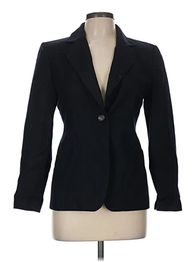 Pre-owned Assorted Brands Wool Blazer Jacket In Black
