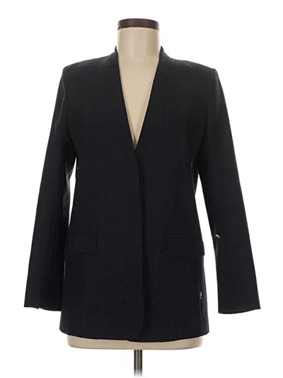Pre-owned Assorted Brands Wool Blazer Jacket In Black