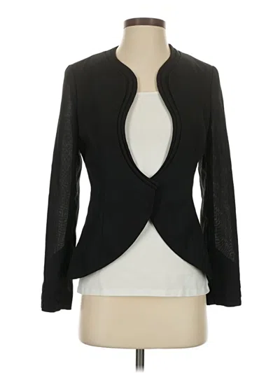 Pre-owned Assorted Brands Wool Blazer Jacket In Black