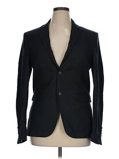 Pre-owned Assorted Brands Wool Blazer Jacket In Black