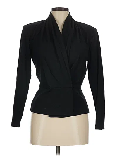 Pre-owned Assorted Brands Wool Blazer Jacket In Black