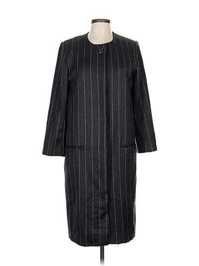 Pre-owned Assorted Brands Wool Coat In Black