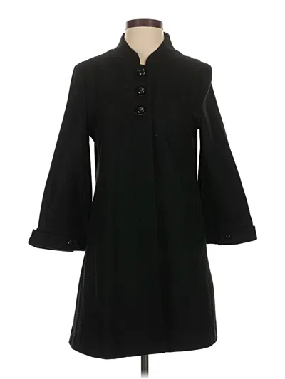 Pre-owned Assorted Brands Wool Coat In Black