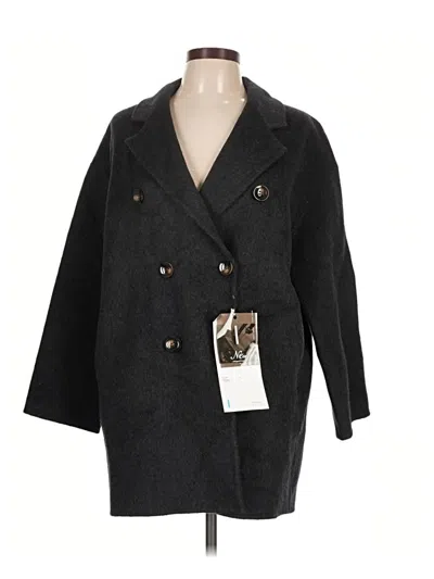 Assorted Brands Wool Coat In Black
