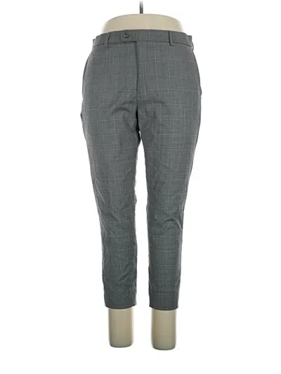 Pre-owned Assorted Brands Wool Pants In Gray