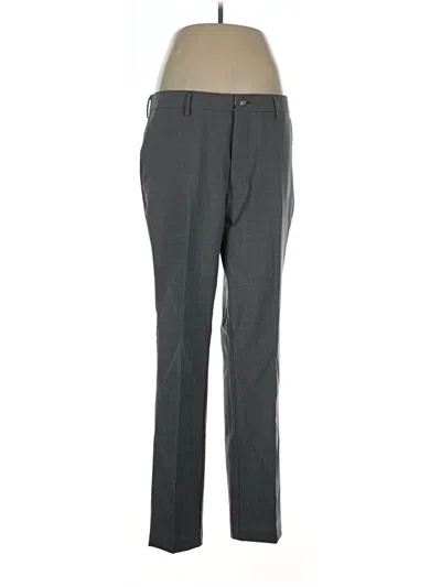 Pre-owned Assorted Brands Wool Pants In Gray