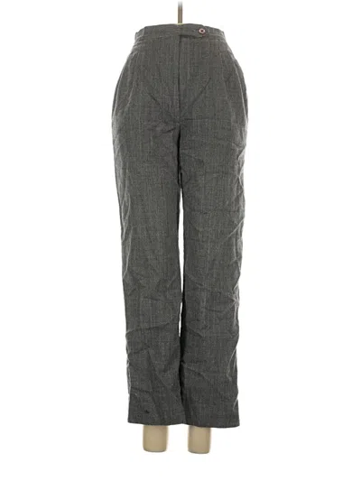 Pre-owned Assorted Brands Wool Pants In Gray
