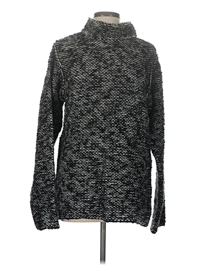 Pre-owned Assorted Brands Wool Pullover Sweater In Black
