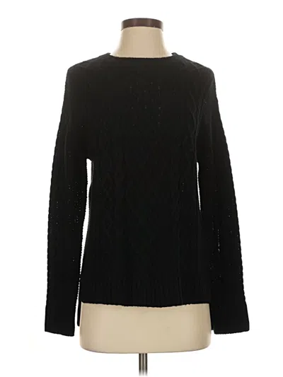 Pre-owned Assorted Brands Wool Pullover Sweater In Black