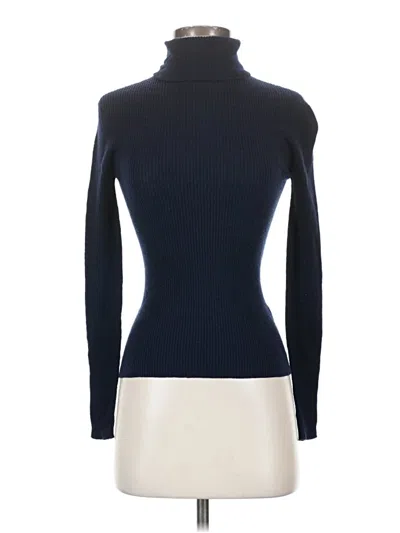Pre-owned Assorted Brands Wool Pullover Sweater In Blue