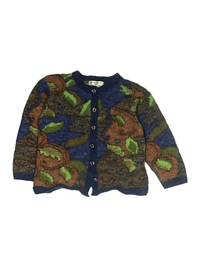Pre-owned Assorted Brands Kids' Wool Pullover Sweater In Blue