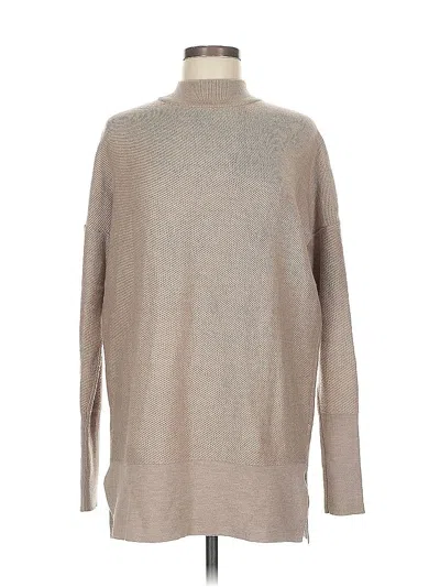Pre-owned Assorted Brands Wool Pullover Sweater In Brown