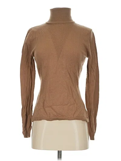 Pre-owned Assorted Brands Wool Pullover Sweater In Brown