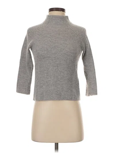 Pre-owned Assorted Brands Wool Pullover Sweater In Gray