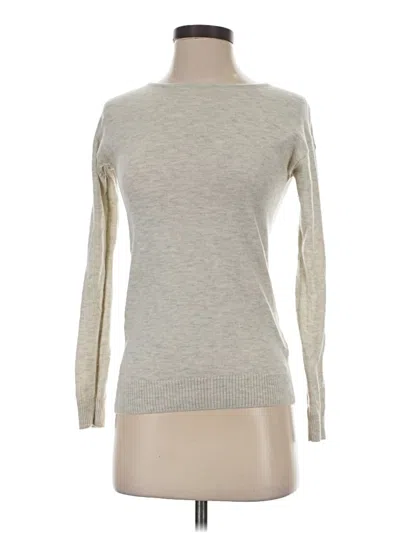 Pre-owned Assorted Brands Wool Pullover Sweater In Silver