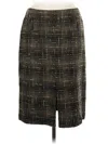 Assorted Brands Wool Skirt In Brown