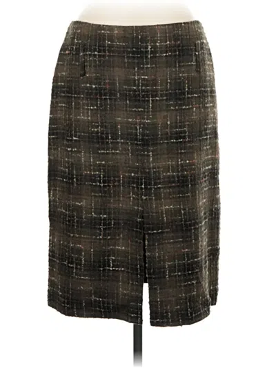 Assorted Brands Wool Skirt In Brown