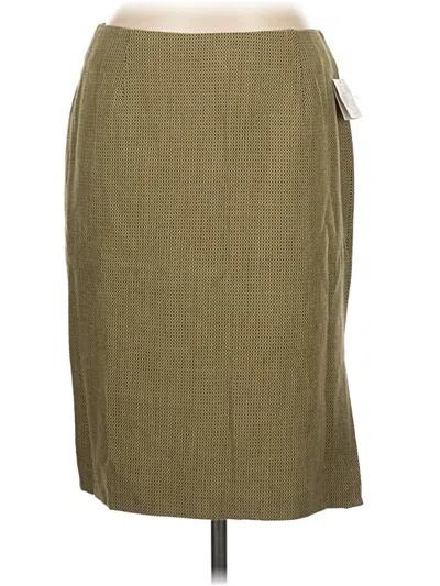 Assorted Brands Wool Skirt In Green