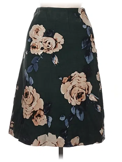 Pre-owned Assorted Brands Wool Skirt In Green