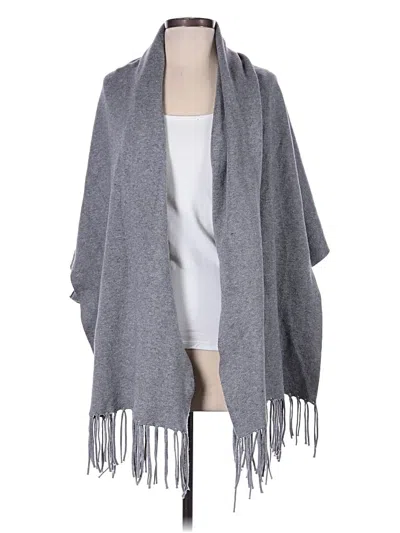 Pre-owned Assorted Brands Wrap In Gray