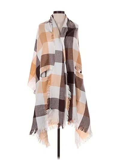 Pre-owned Assorted Brands Wrap In Tan