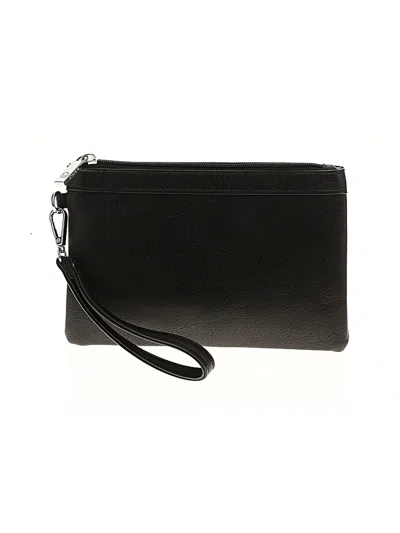 Pre-owned Assorted Brands Wristlet In Black