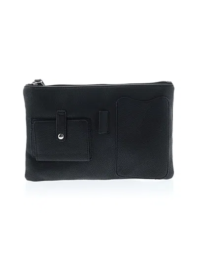Pre-owned Assorted Brands Wristlet In Black