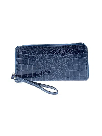 Pre-owned Assorted Brands Wristlet In Blue