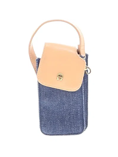 Pre-owned Assorted Brands Wristlet In Blue