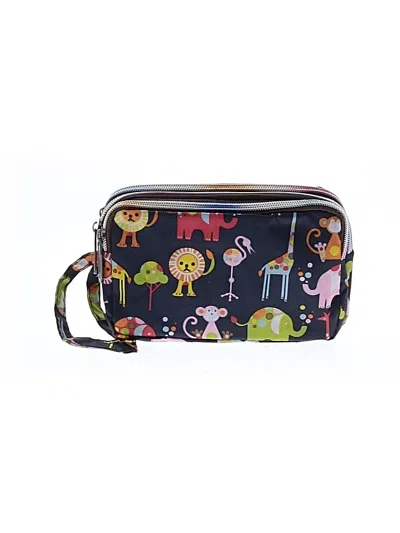 Pre-owned Assorted Brands Wristlet In Blue