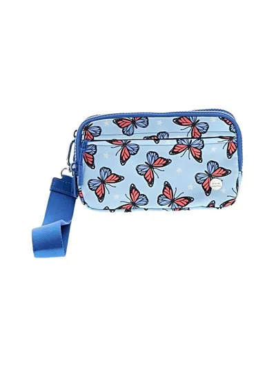 Pre-owned Assorted Brands Wristlet In Blue
